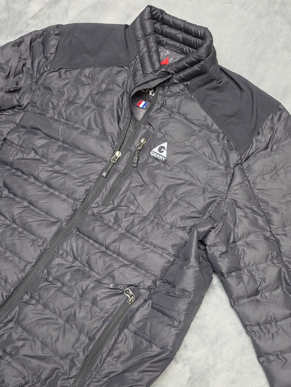 Gerry Weber Men's Black Quilted Packable Puffer Jacket Sz XL